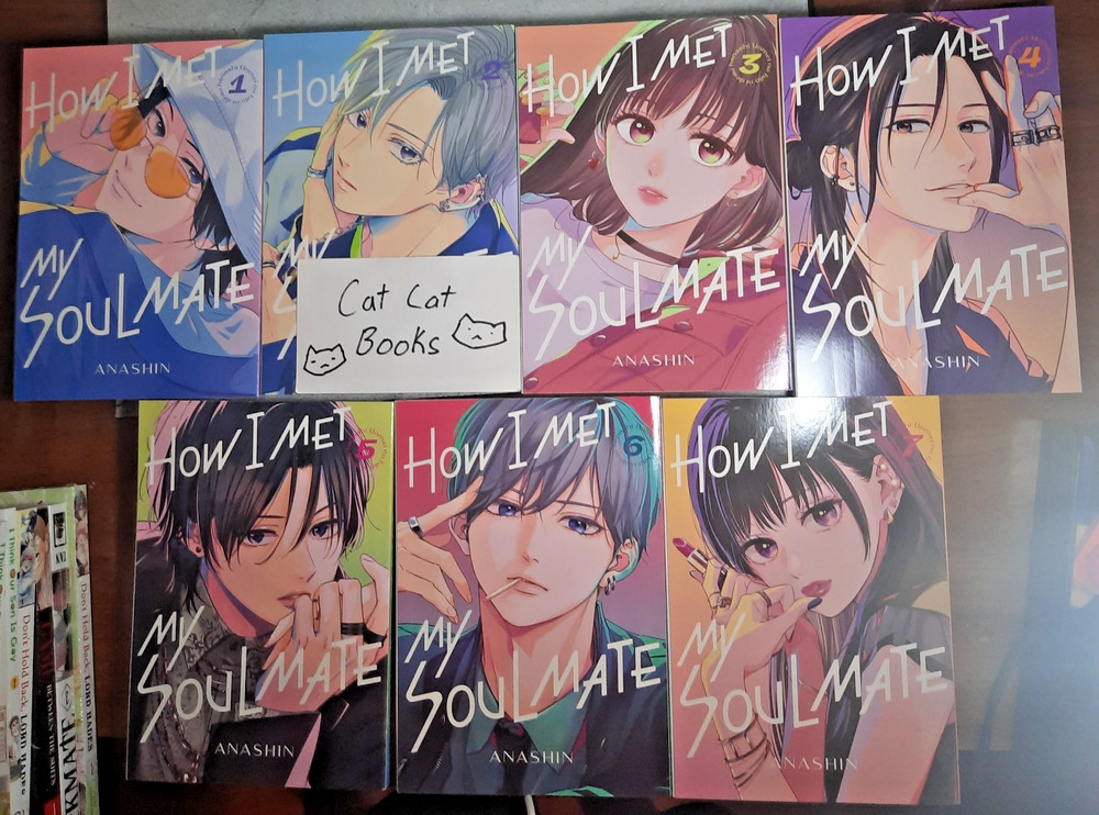 📚How I Met My Soulmate Vol. 1-7 Official English Manga Bundle Kodansha Shoujo